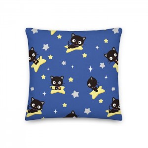 Hello Kitty Chococat Starry Night 18" Square Pillow Blankyt | CZ_HK28382
