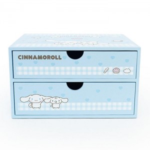 Hello Kitty Cinnamoroll 2-Drawer Storage Chest Blankyt | CZ_HK74528