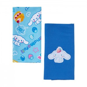 Hello Kitty Cinnamoroll Berry Sweets 2-Pc Kitchen Towel Set Blankyt | CZ_HK28233