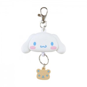 Hello Kitty Cinnamoroll Bestie Face Badge Reel Bílé | CZ_HK13733