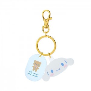 Hello Kitty Cinnamoroll Besties Keychain Bílé | CZ_HK30501