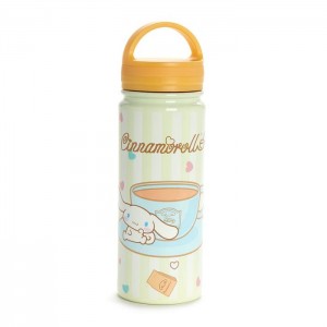 Hello Kitty Cinnamoroll Café Stainless Steel Water Bottle Žluté | CZ_HK98323