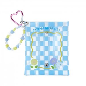 Hello Kitty Cinnamoroll Clear Snap Mini Pouch (Pastel Check Series) Blankyt | CZ_HK81271