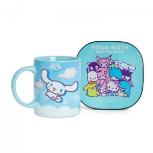 Hello Kitty Cinnamoroll Coffee Mug Warmer Set Blankyt | CZ_HK11722
