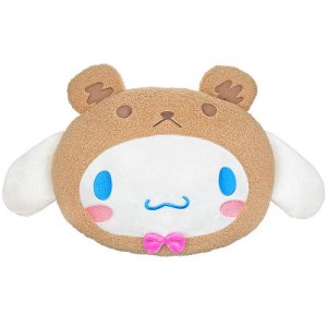 Hello Kitty Cinnamoroll Cozy Pals Face Plush Hnědé | CZ_HK67109