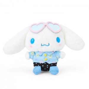 Hello Kitty Cinnamoroll Plush Mascot Keychain (Day at the Funfair Series) Blankyt Bílé | CZ_HK32272