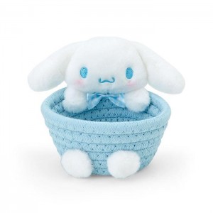 Hello Kitty Cinnamoroll Woven Rope Storage Basket (Multi) Blankyt | CZ_HK24078