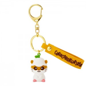 Hello Kitty Corocorokuririn Signature Keychain Žluté | CZ_HK53114