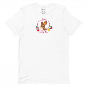 Hello Kitty Deery-Lou Sweet Apple Tee Černé Bílé Šedé | CZ_HK37704