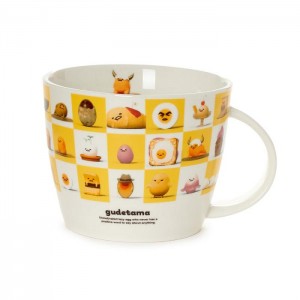 Hello Kitty Gudetama Ceramic Mug (An Eggcellent Adventure Series) Bílé | CZ_HK45309