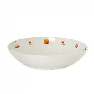 Hello Kitty Gudetama Ceramic Plate (An Eggcellent Adventure Series) Žluté | CZ_HK24744