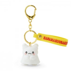 Hello Kitty Hanamaruobake Signature Keychain Bílé | CZ_HK61159