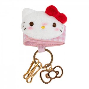 Hello Kitty Hello Kitty 50th Anniv. Mascot Keychain (Full of Happy Series) Růžové Zlaté | CZ_HK55988