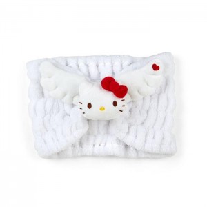 Hello Kitty Hello Kitty Angel Wings Plush Headband Bílé | CZ_HK83675
