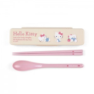 Hello Kitty Hello Kitty Everyday Chopsticks & Spoon Set Růžové | CZ_HK90477