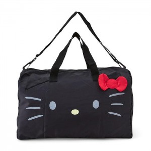 Hello Kitty Hello Kitty Foldable Mascot Weekender Bag Černé | CZ_HK76469
