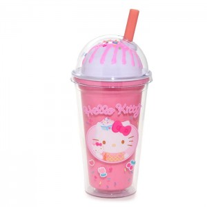 Hello Kitty Hello Kitty Ice Cream Dome Acrylic Tumbler Růžové | CZ_HK59915