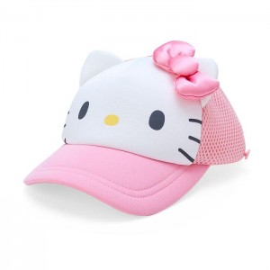 Hello Kitty Hello Kitty Kids Sunshade Mesh Cap Růžové | CZ_HK84684