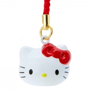 Hello Kitty Hello Kitty Mini Mascot Bell Charm Bílé | CZ_HK73492