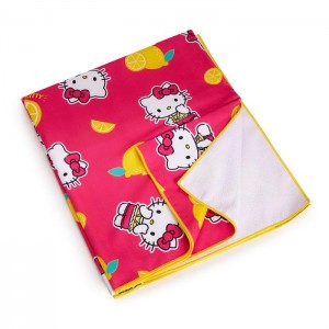 Hello Kitty Hello Kitty Pink Lemonade Beach Towel Červené | CZ_HK49523