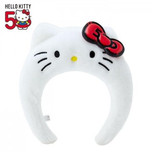 Hello Kitty Hello Kitty Plush Headband (Hello, Everyone! Series) Bílé | CZ_HK42655
