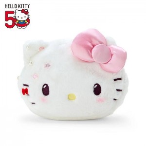 Hello Kitty Hello Kitty Plush Zipper (50th Anniv. The Future In Our Eyes) Bílé | CZ_HK97085