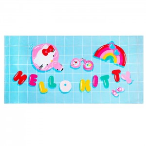 Hello Kitty Hello Kitty Poolside Chill Beach Towel Blankyt | CZ_HK38514