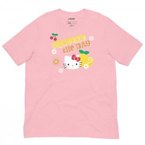 Hello Kitty Hello Kitty Squeeze The Day Tee Růžové | CZ_HK60222