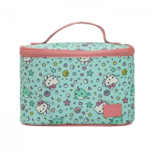 Hello Kitty Hello Kitty Under the Sea Travel Beauty Case Zelene | CZ_HK63446