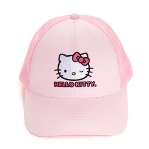 Hello Kitty Hello Kitty Winking Trucker Hat Růžové | CZ_HK38712