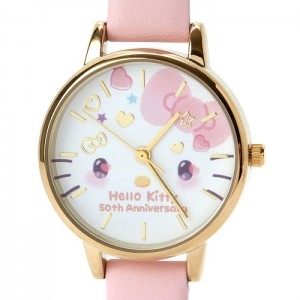 Hello Kitty Hello Kitty Wrist Watch (50th Anniv. The Future In Our Eyes) Růžové | CZ_HK51904