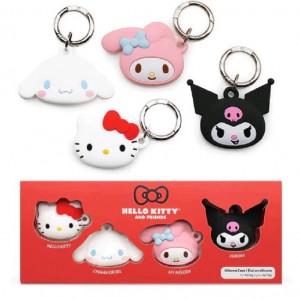 Hello Kitty Hello Kitty and Friends AirTag Cases Černé Růžové | CZ_HK40250