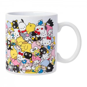 Hello Kitty Hello Kitty and Friends Ceramic Mug (Bunch Hug) Viacfarebný | CZ_HK19096