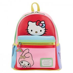 Hello Kitty Hello Kitty and Friends x Loungefly Color-Block Mini Viacfarebný | CZ_HK41178