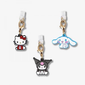 Hello Kitty Hello Kitty and Friends x Sonix Charging Port 3-Pc Charms Set Viacfarebný | CZ_HK78402