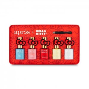 Hello Kitty Hello Kitty x Aprés 5-pc Nail Gel Couleur Set Viacfarebný | CZ_HK86525