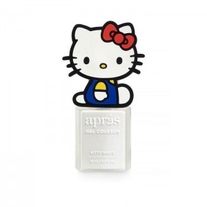 Hello Kitty Hello Kitty x Aprés Nail Gel Couleur (Kitty White) Bílé | CZ_HK22840