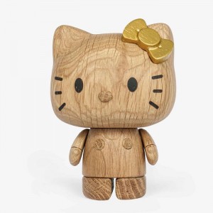 Hello Kitty Hello Kitty x Boyhood Limited Edition Oak Figurine (50th Anniversary) Hnědé | CZ_HK47018