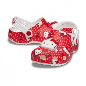 Hello Kitty Hello Kitty x Crocs Kids Red Classic Clog Červené | CZ_HK67856