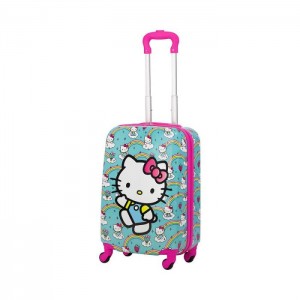 Hello Kitty Hello Kitty x FUL 21" Rainbows Kids Carry-on Luggage Zelene | CZ_HK27190