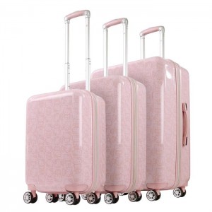 Hello Kitty Hello Kitty x FUL Pose 3-Pc Hardshell Luggage (Pink) Růžové | CZ_HK49161