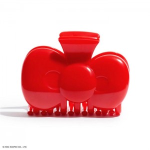 Hello Kitty Hello Kitty x Kitsch Bow Shape Claw Clip (Red) Červené | CZ_HK55792