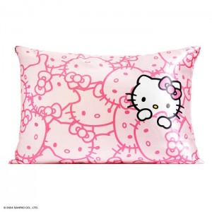Hello Kitty Hello Kitty x Kitsch Faces Pillowcase (Pink) Růžové | CZ_HK63304