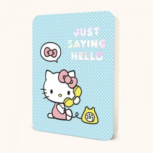 Hello Kitty Hello Kitty x Studio Oh! Just Saying Hello Deluxe Greeting Card Blankyt | CZ_HK72838