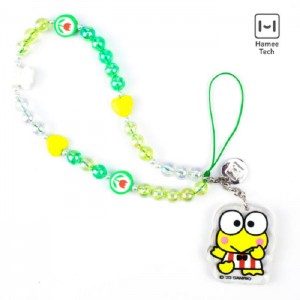 Hello Kitty Keroppi Beaded Charm Mobile Phone Wrist Strap Viacfarebný | CZ_HK86002