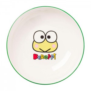 Hello Kitty Keroppi Ceramic Dinner Bowl (Snacktime) Bílé | CZ_HK88133