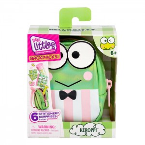 Hello Kitty Keroppi Real Littles Micro Backpack Zelene | CZ_HK92972