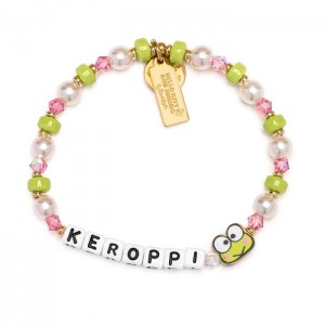 Hello Kitty Keroppi x Little Words Project Beaded Bracelet Viacfarebný | CZ_HK72868