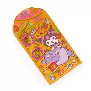 Hello Kitty Kuromi 10-pc Enclosure Envelopes (Gold) Žluté | CZ_HK49307