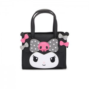 Hello Kitty Kuromi 2-Way Mini Black (Dainty Doll Series) Černé | CZ_HK20750